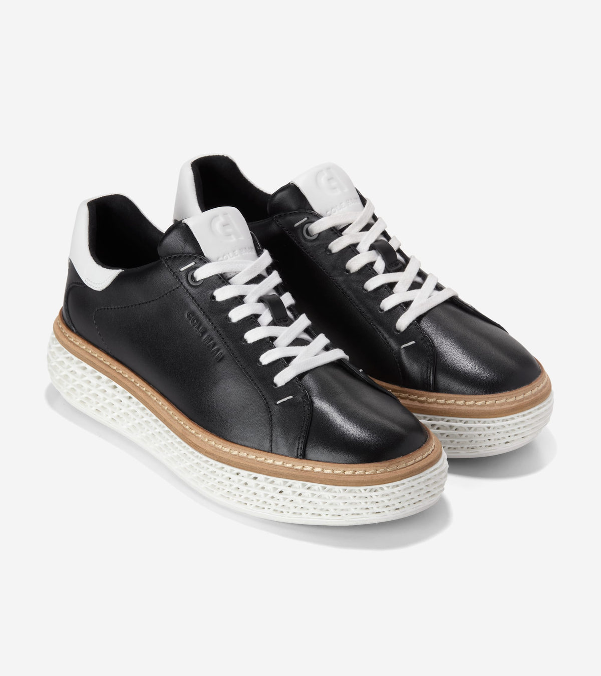 Women's GrandPrø Court SkyWeave™ Sneakers in Black | Cole Haan