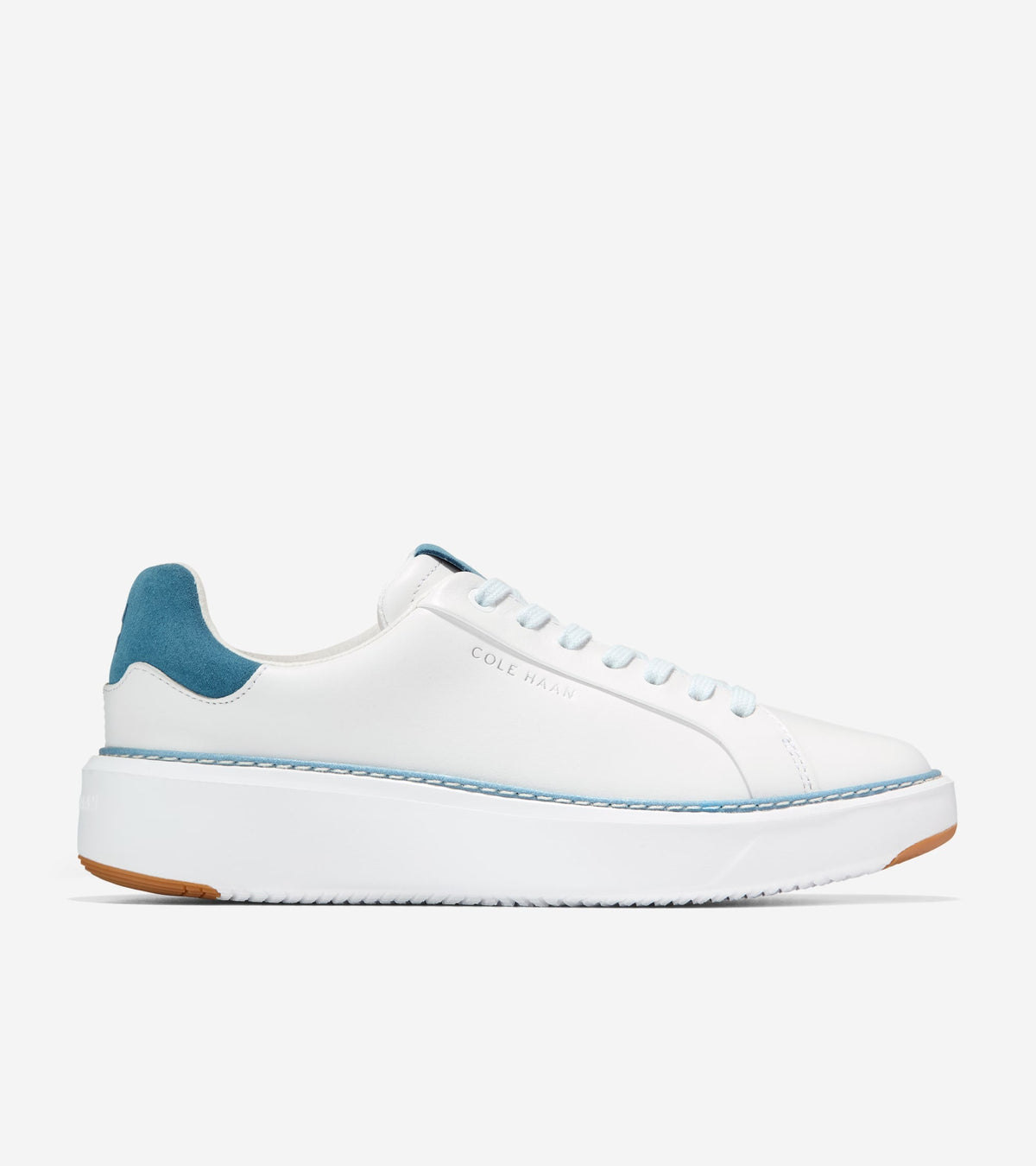 Women's GrandPrø Topspin Sneakers in White, blue | Cole Haan