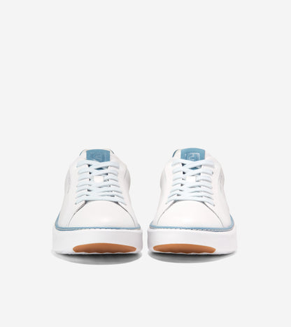 Women's GrandPrø Topspin Sneakers in White, blue | Cole Haan