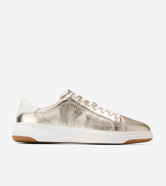 Women's GrandPrø Tennis 2.0 Sneakers in Gold | Cole Haan
