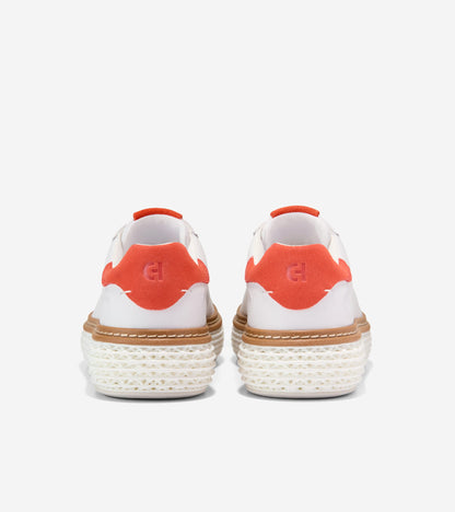 Women's GrandPrø Court SkyWeave™ Sneakers in Red, white | Cole Haan