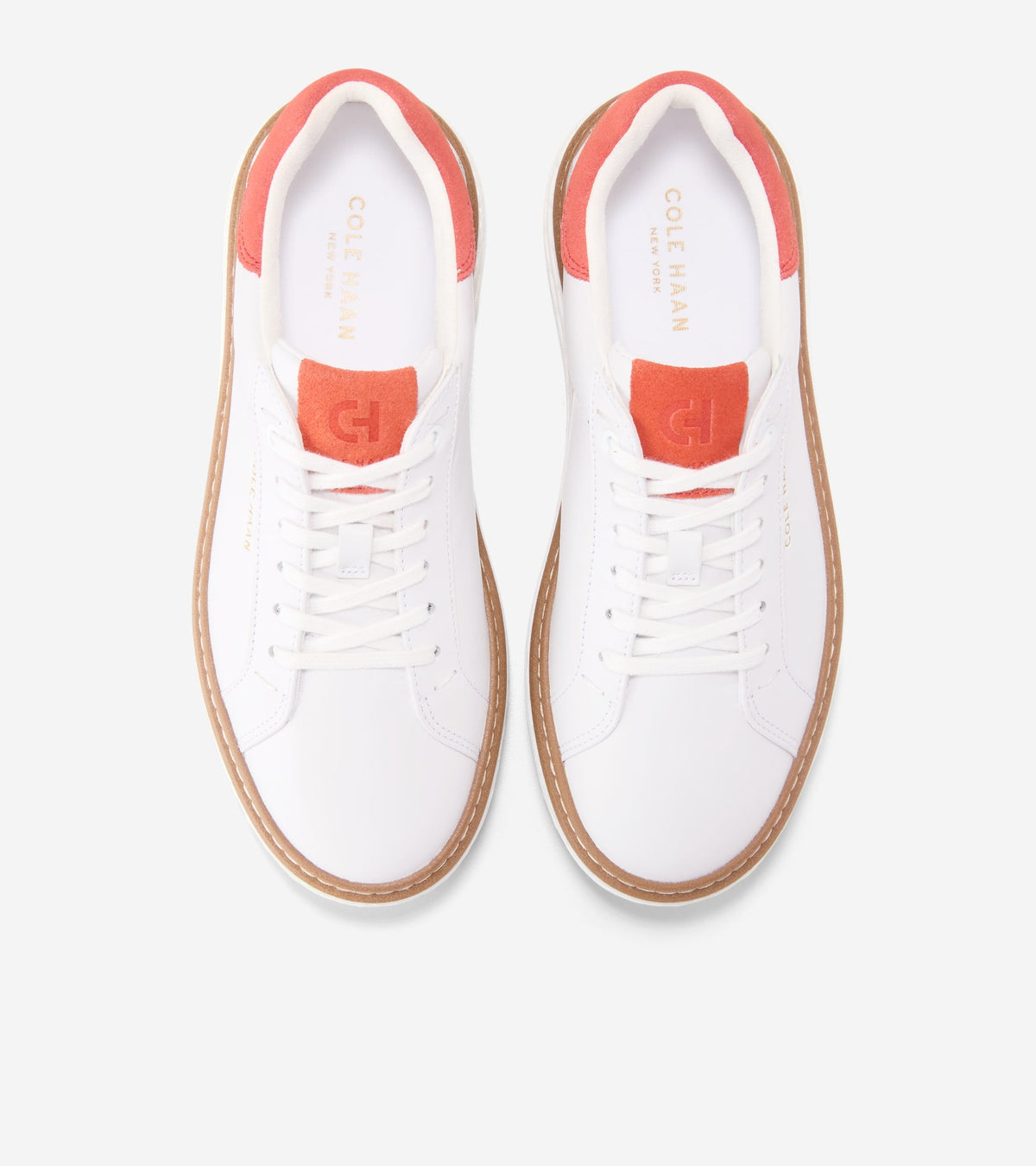 Women's GrandPrø Court SkyWeave™ Sneakers in Red, white | Cole Haan