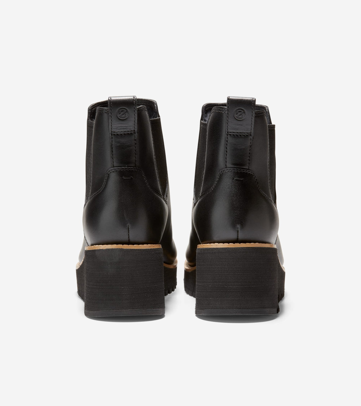 Women's ZERØGRAND City Wedge Waterproof Boots in Black | Cole Haan