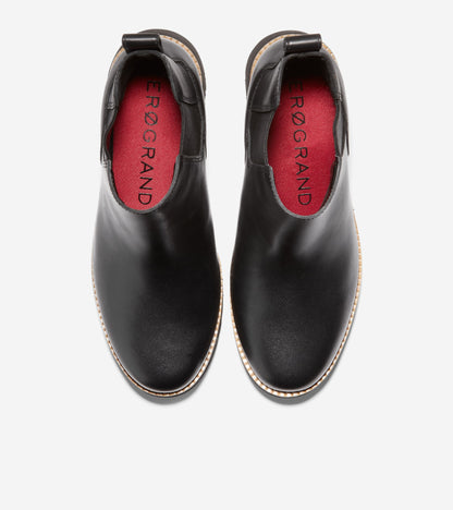 Women's ZERØGRAND City Wedge Waterproof Boots in Black | Cole Haan