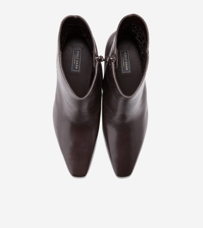 Women's Blanche Snip Toe Booties in Brown | Cole Haan