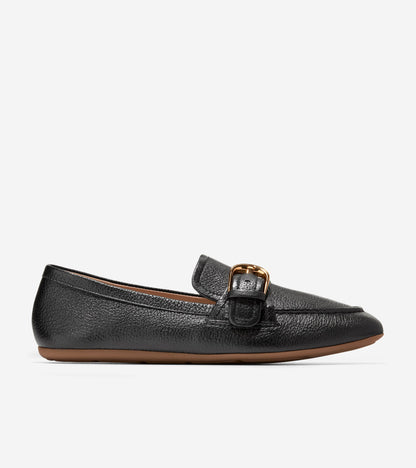 Women's Grand Ambition Alette Buckle Loafers in Black | Cole Haan
