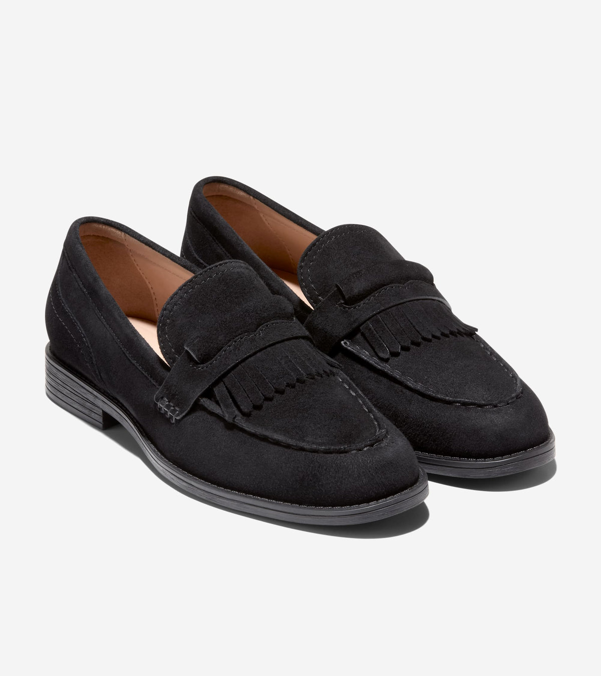 Women's Stassi Kiltie Loafers in Black | Cole Haan