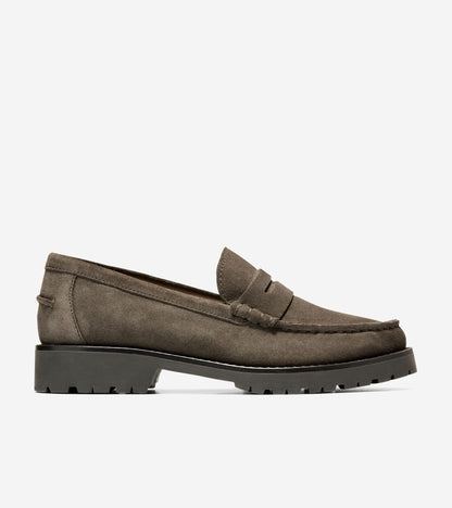 Women's Treena Lug Loafers in Green | Cole Haan