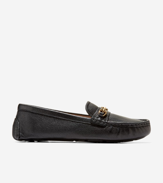 Women's Emeryn Horsebit Driving Shoes in Black | Cole Haan
