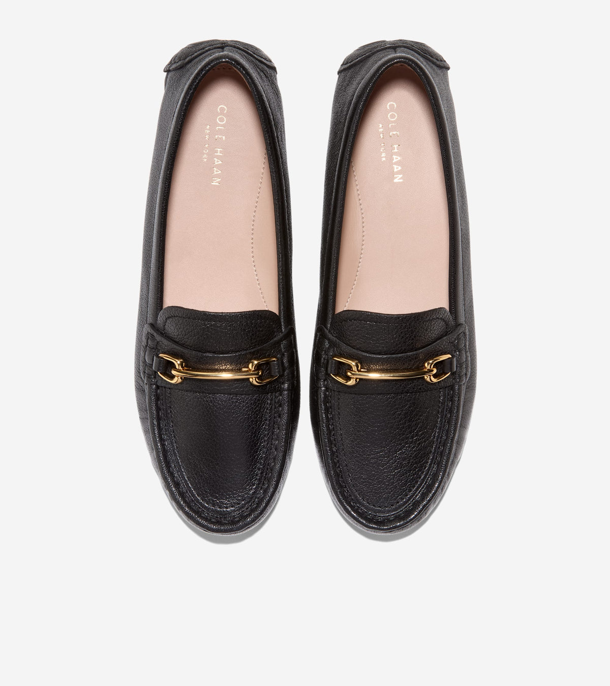 Women's Emeryn Horsebit Driving Shoes in Black | Cole Haan