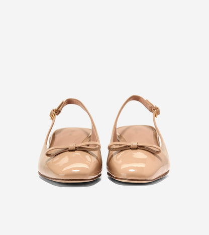 Women's Patsy Bow Slingback Pumps in Beige | Cole Haan