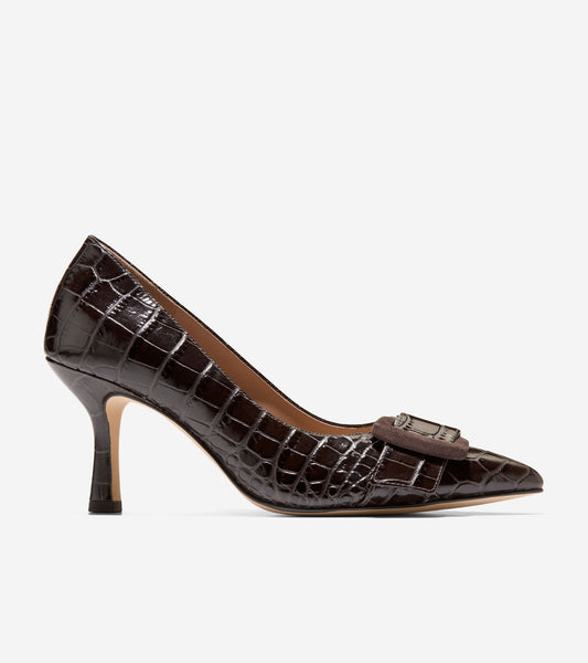 Women's Fidela Buckle Pumps in Brown | Cole Haan