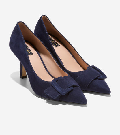 Women's Fidela Buckle Pumps in Blue | Cole Haan