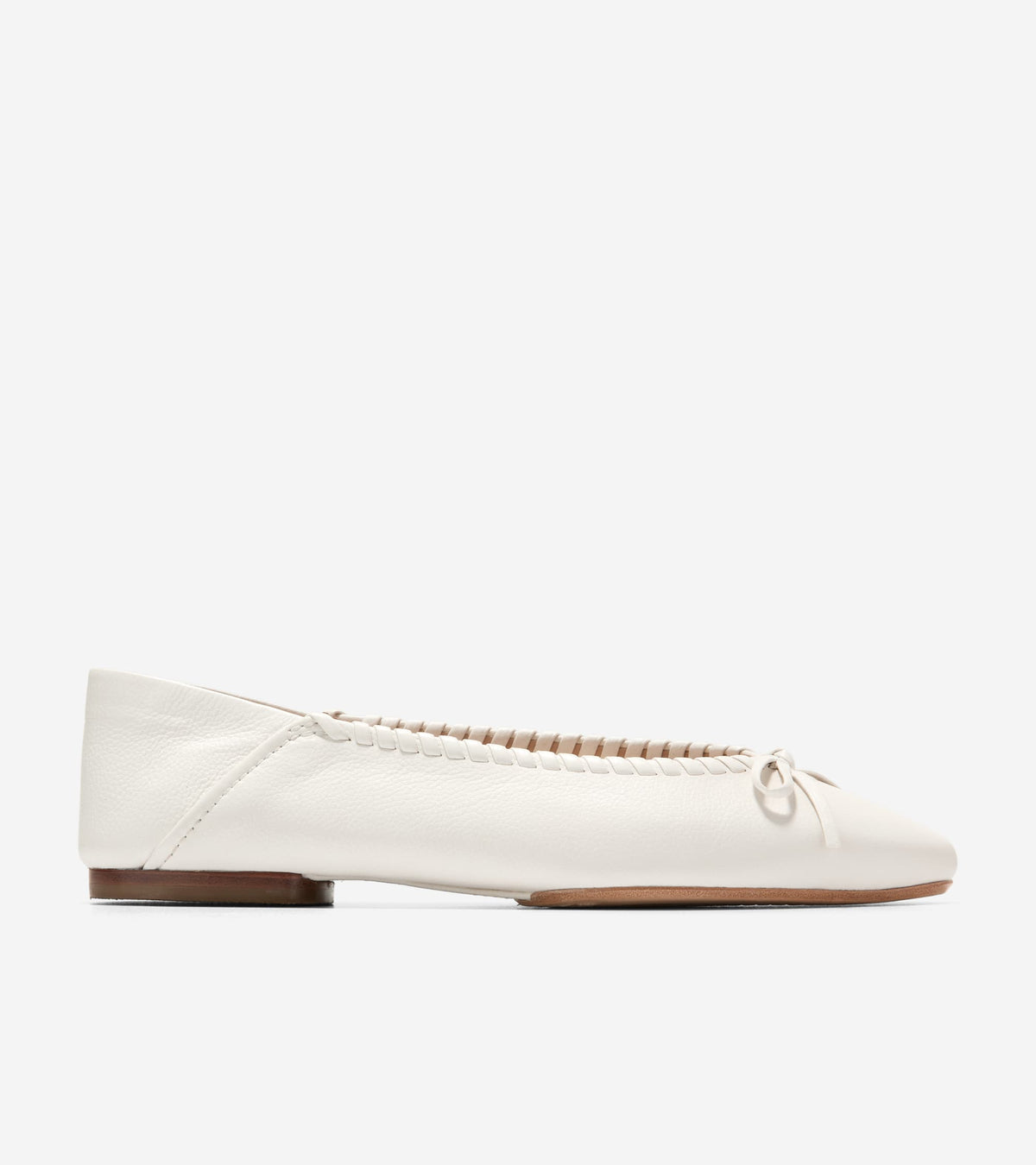 Women's Jaya Travel Ballet Flats in White | Cole Haan