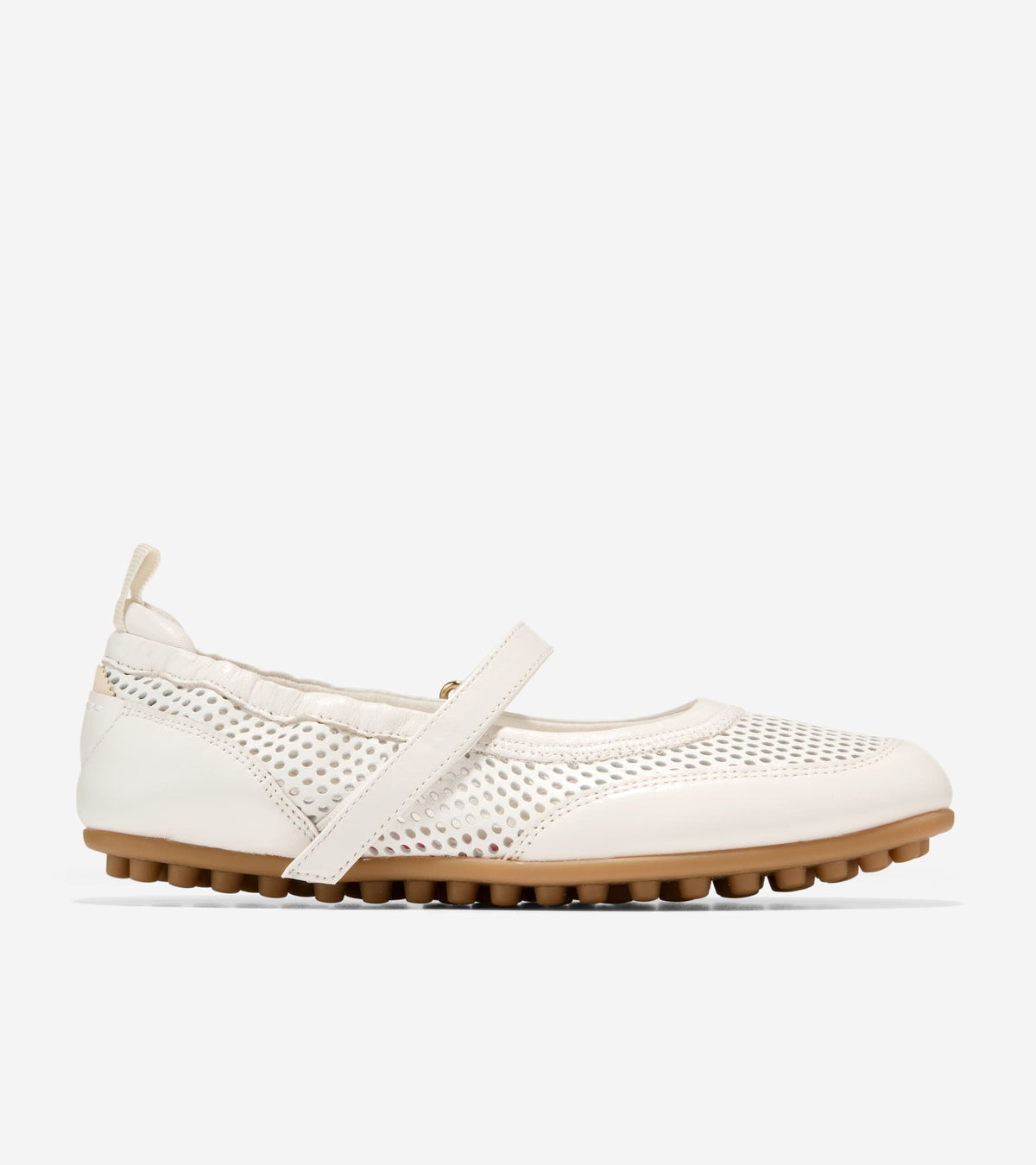 Women's GrandPrø Travina Mary Jane Ballet Flats in Beige | Cole Haan