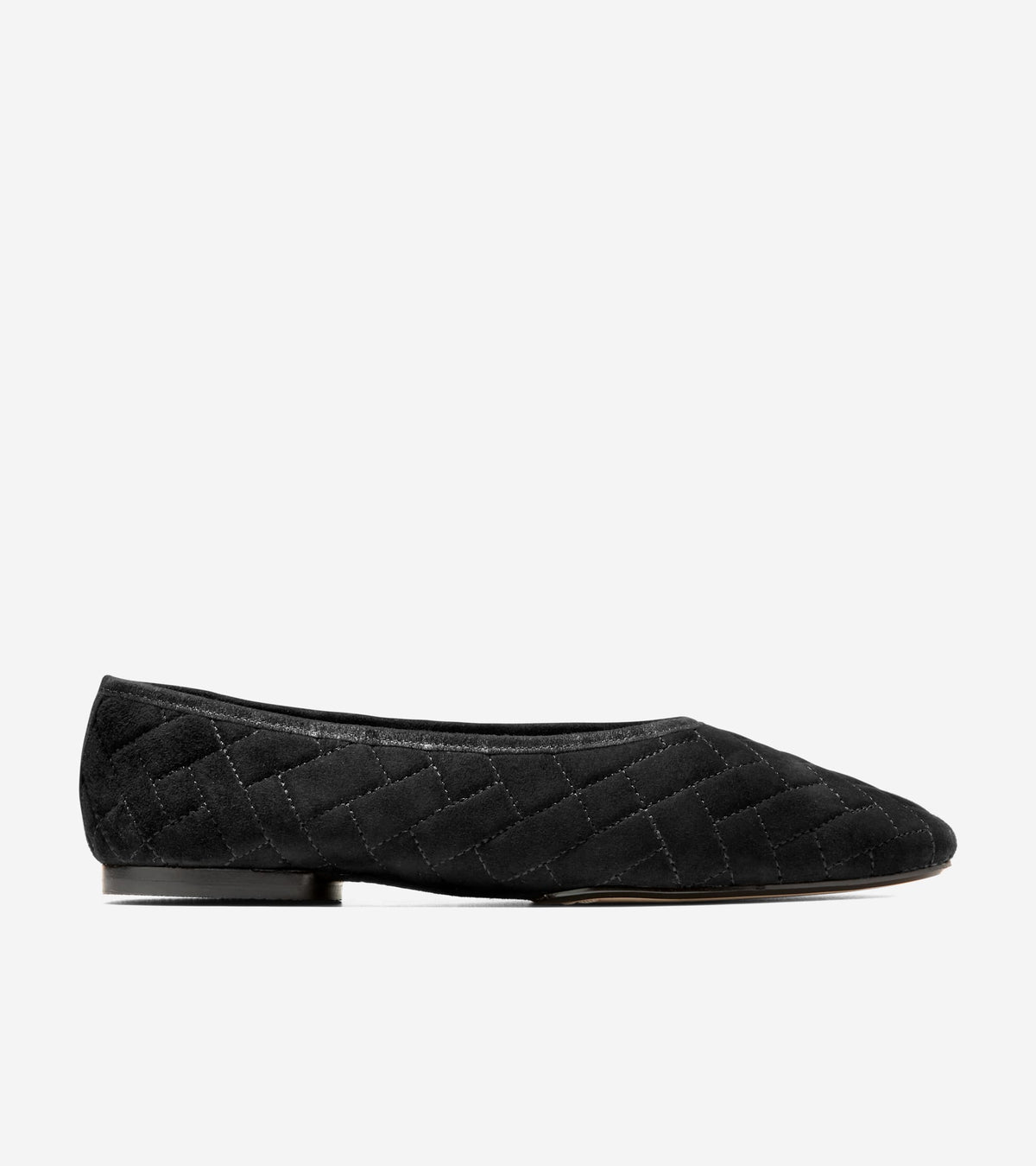 Women's Jasleen Quilted Ballet Flats in Black | Cole Haan