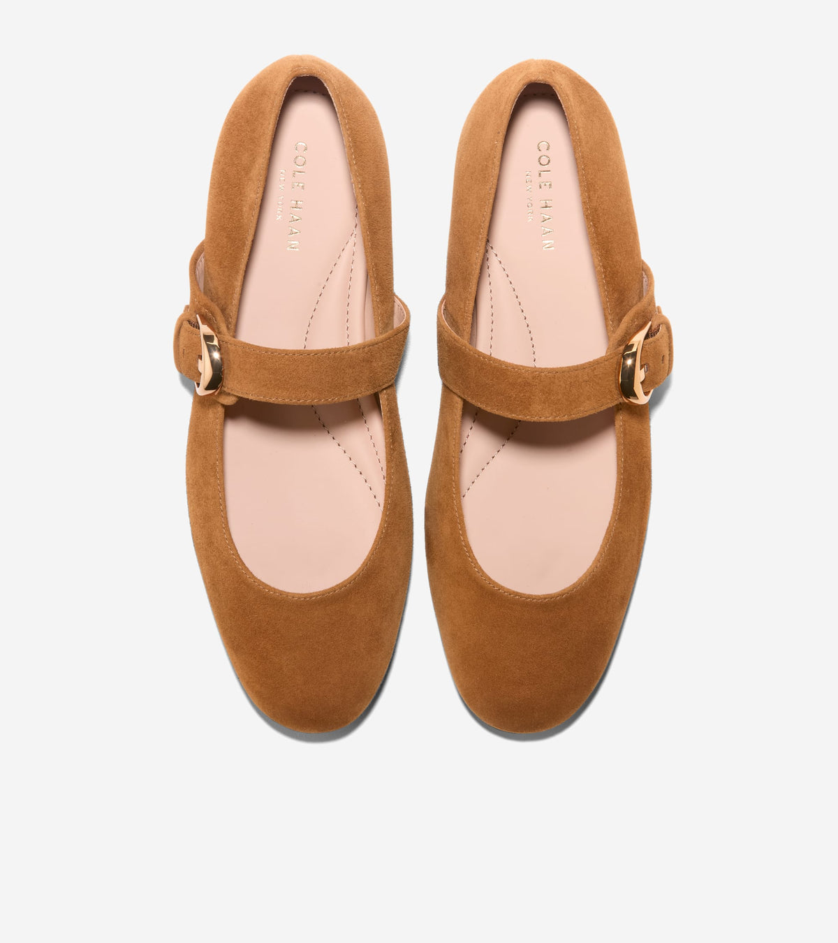 Women's Grand Ambition Alissa Mary Jane Ballet Flats in Brown | Cole Haan