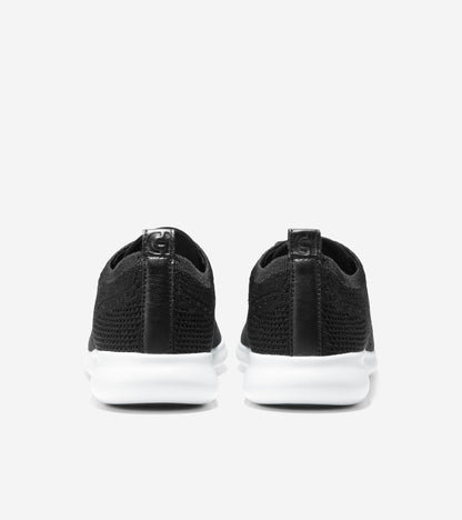 Women's 2.ZERØGRAND Stitchlite™ Wingtip Oxfords in Black | Cole Haan
