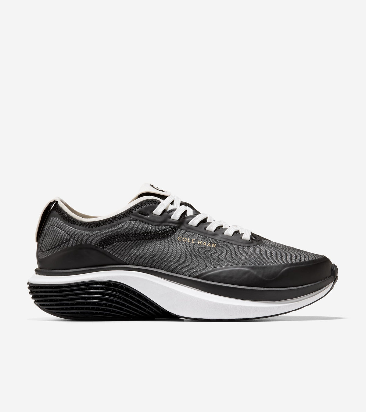 Women's ØriginalGrand SkyWeave™ Everarc Running Sneakers in Black | Cole Haan
