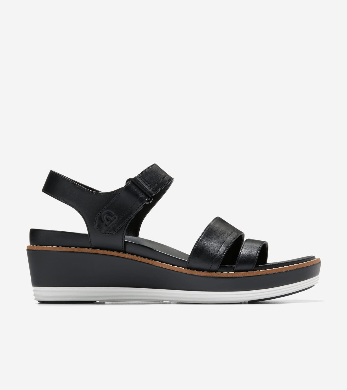 Women's ØriginalGrand Peyton Flatform Sandals in Black | Cole Haan