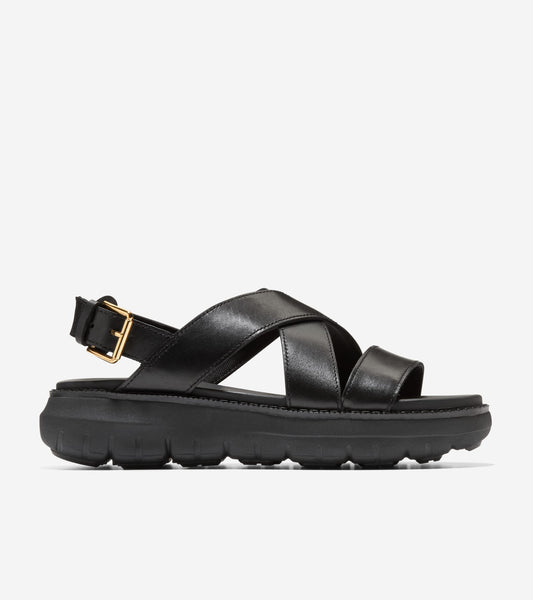 Women's ZERØGRAND Rexanna Sandals in Black | Cole Haan