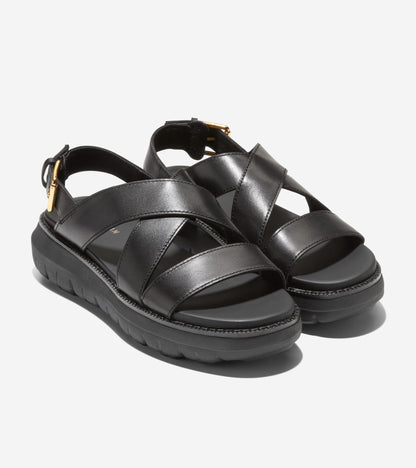 Women's ZERØGRAND Rexanna Sandals in Black | Cole Haan
