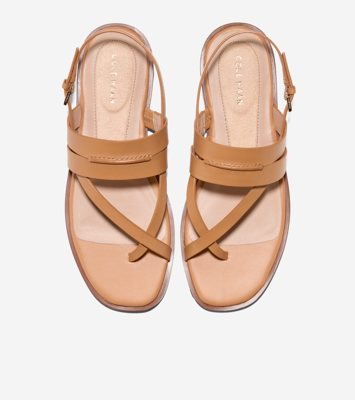 Women's Go-To Estella Flat Thong Sandals in Beige | Cole Haan