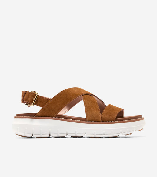 Women's ZERØGRAND Rexanna Sandals in Brown | Cole Haan