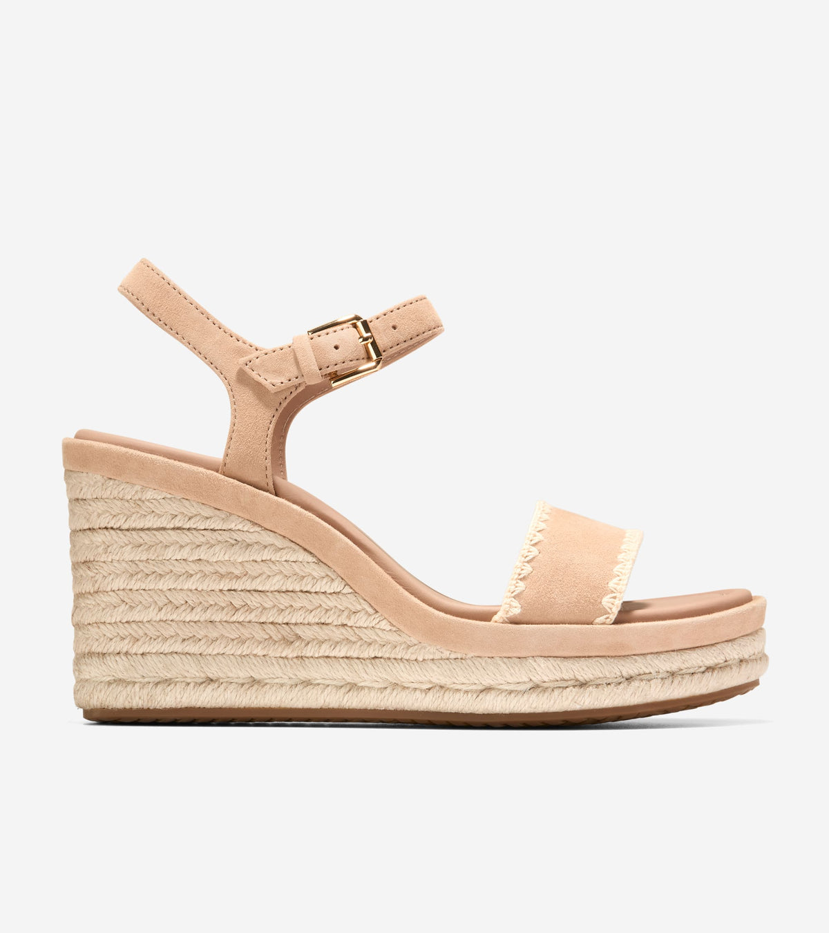 Women's Cloudfeel Asbury Espadrille Wedge Sandals in Beige | Cole Haan