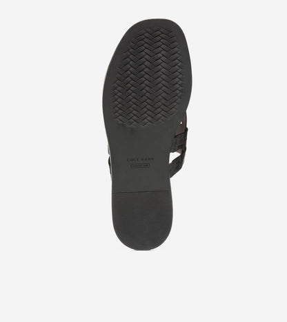 Women's Go-To Estella Flat Thong Sandals in Black | Cole Haan