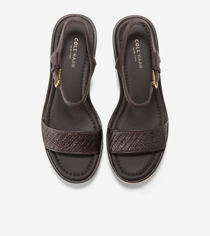 Women's Cloudfeel Asbury Espadrille Wedge Sandals in Brown | Cole Haan