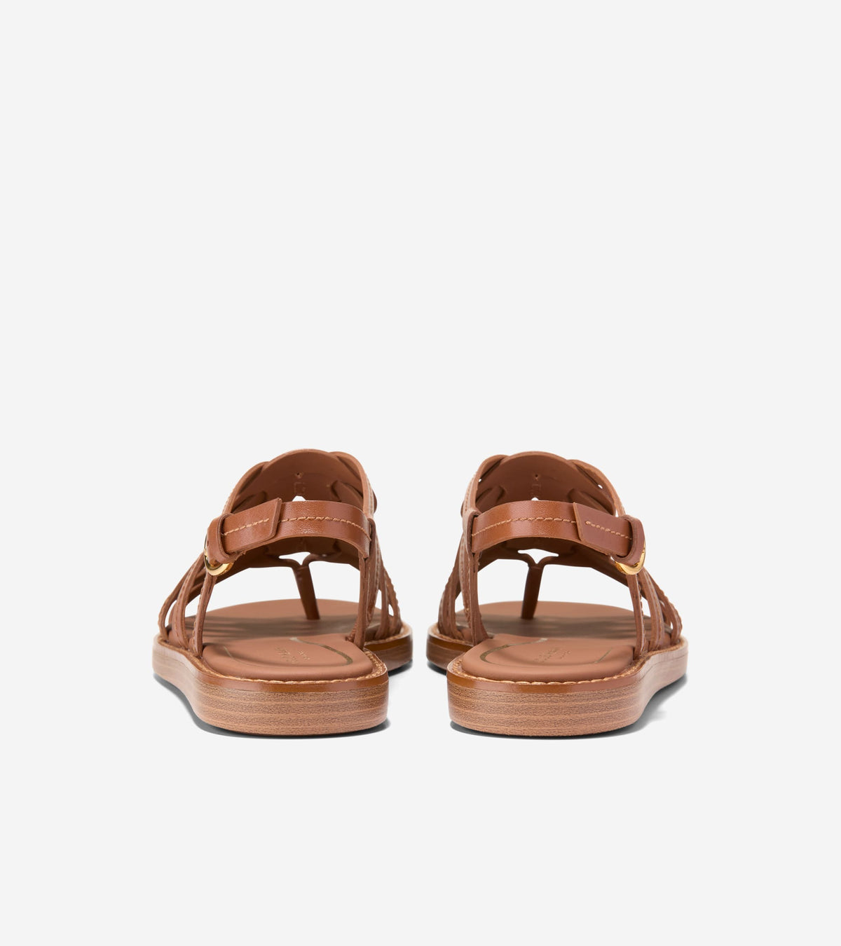 Women's Kami Interwoven Thong Sandals in Brown | Cole Haan