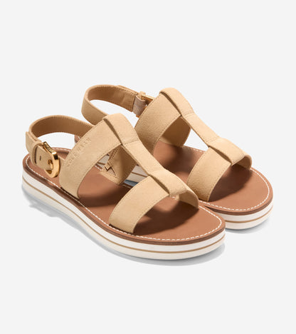 Women's Pinch Long-Weekender Sandals in Beige | Cole Haan
