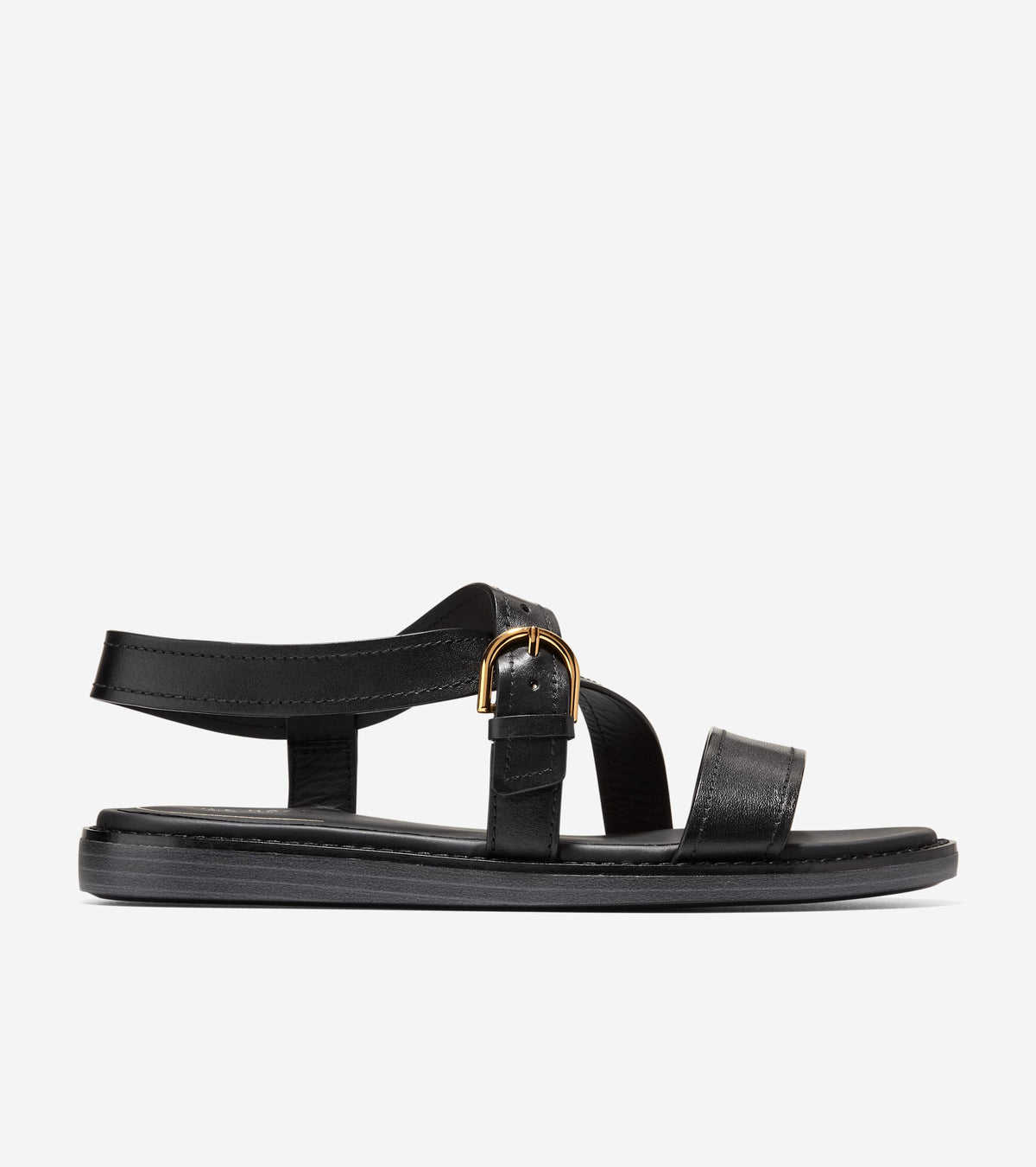 Women's Kami Buckle Sandals in Black | Cole Haan