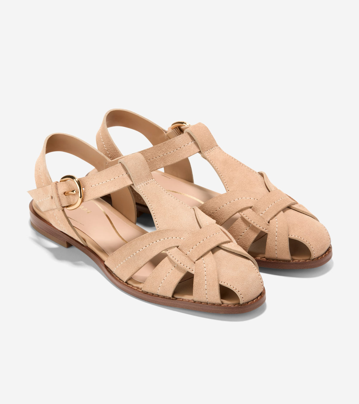 Women's Rosette Fisherman Sandals in Beige | Cole Haan