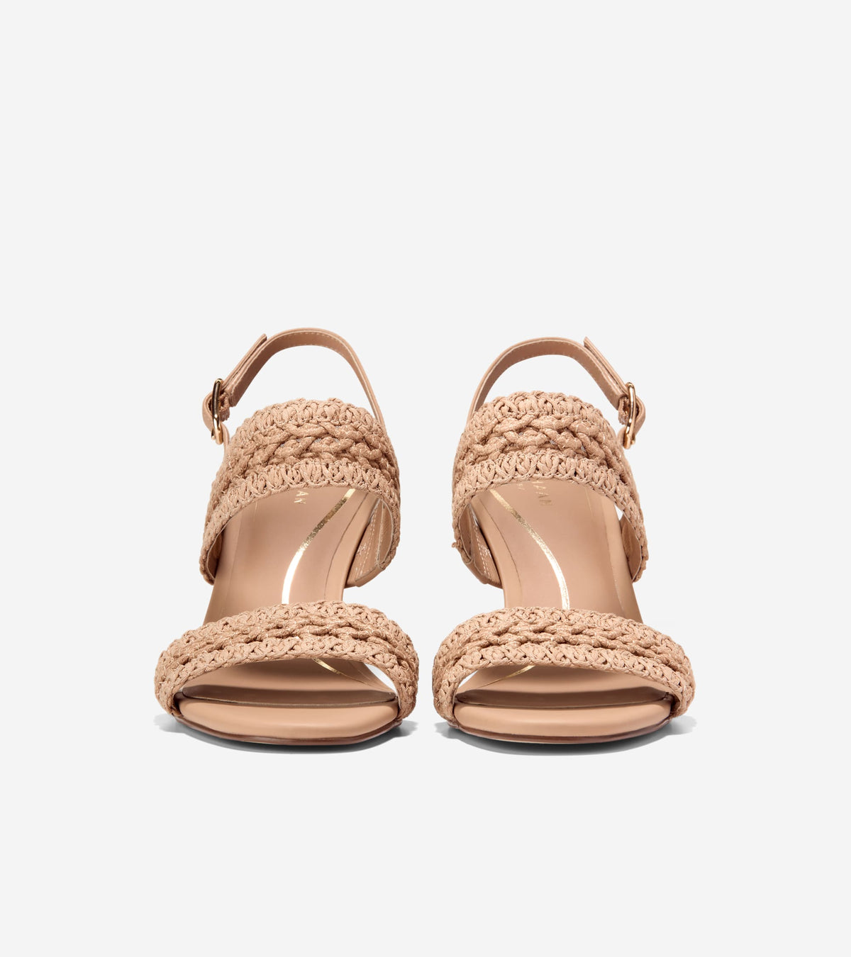 Women's Harlan Double Band Sandals in Beige | Cole Haan