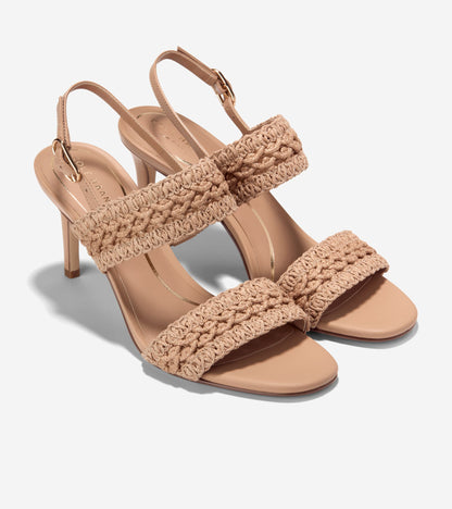 Women's Harlan Double Band Sandals in Beige | Cole Haan