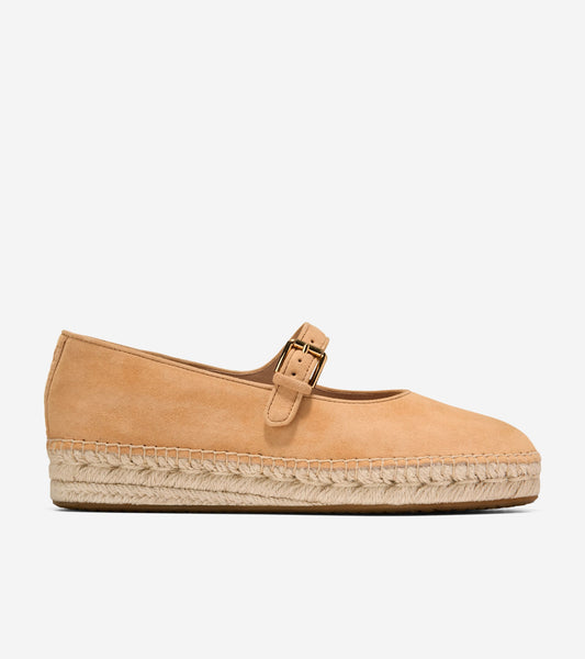 Women's Cloudfeel Asbury Mary Jane Ballet Flats in Brown | Cole Haan