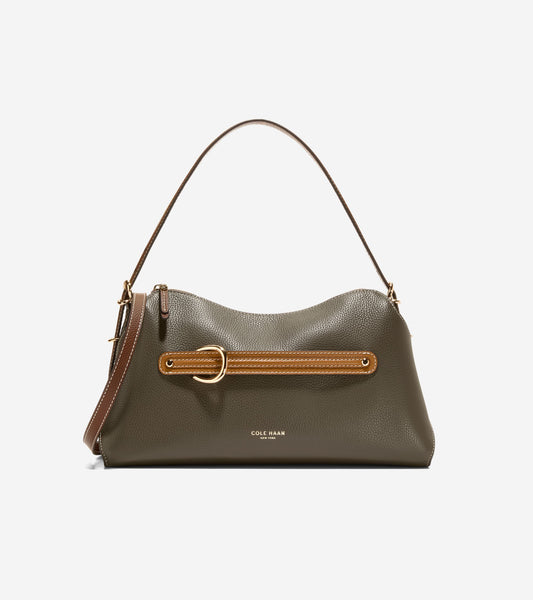 Women's Vivianne Shoulder Bag in Green | Cole Haan