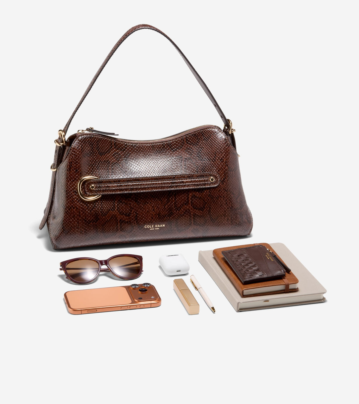 Women's Vivianne Shoulder Bag in Brown | Cole Haan