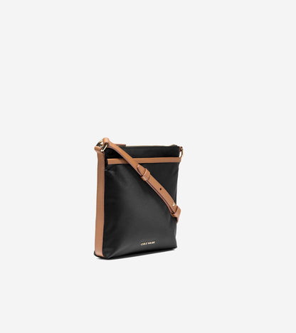 Women's Emily Nylon Crossbody in Black | Cole Haan