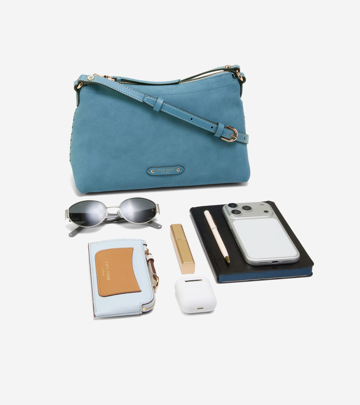Women's Isabella Crossbody Bag in Blue | Cole Haan