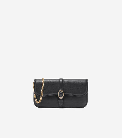 Women's Alexandria Wallet On A Chain in Black | Cole Haan