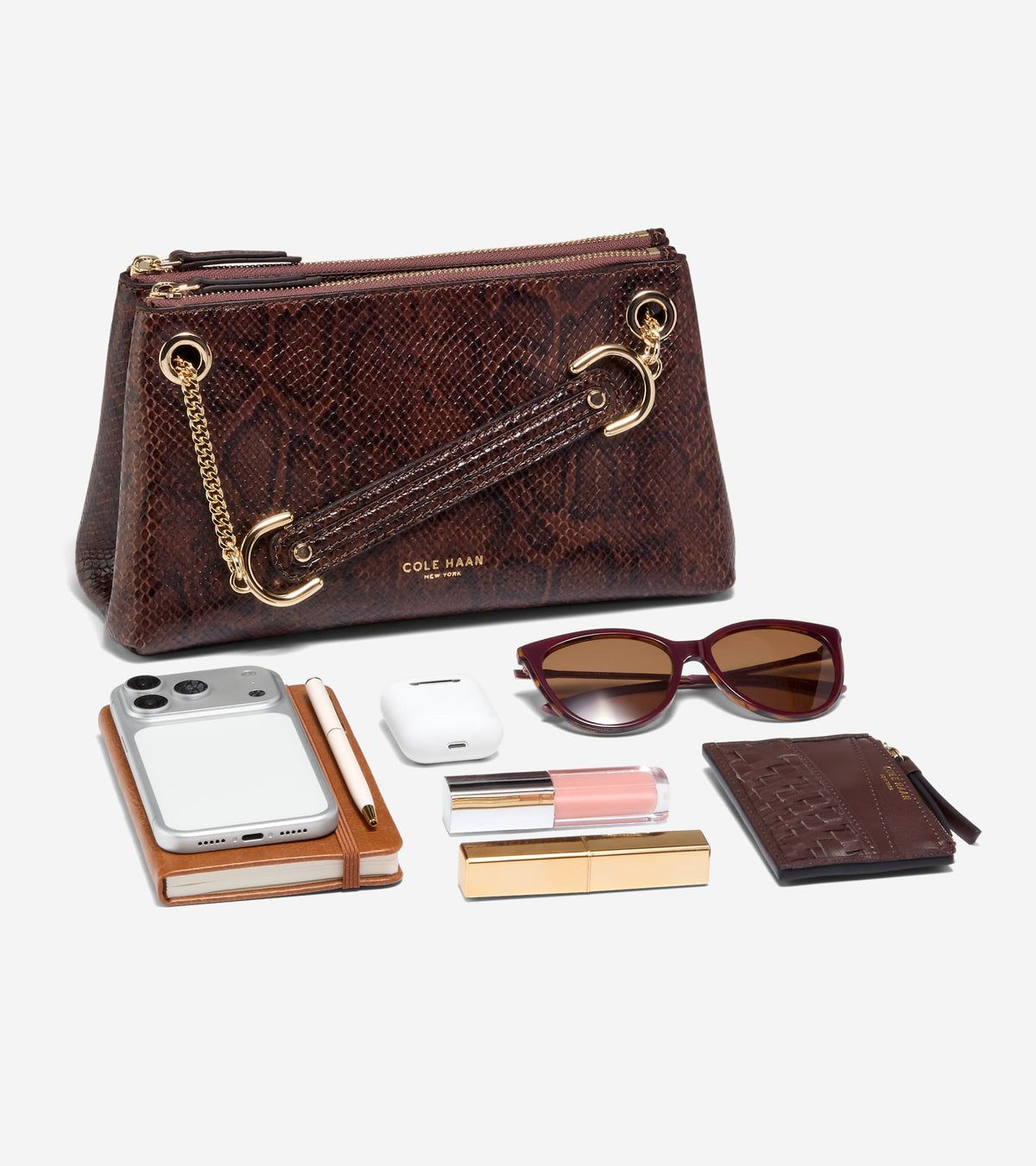 Women's Vivianne Crossbody Bag in Brown | Cole Haan