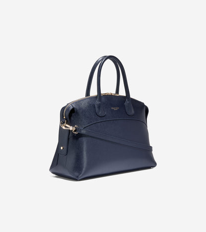 Women's Lady Satchel in Blue | Cole Haan