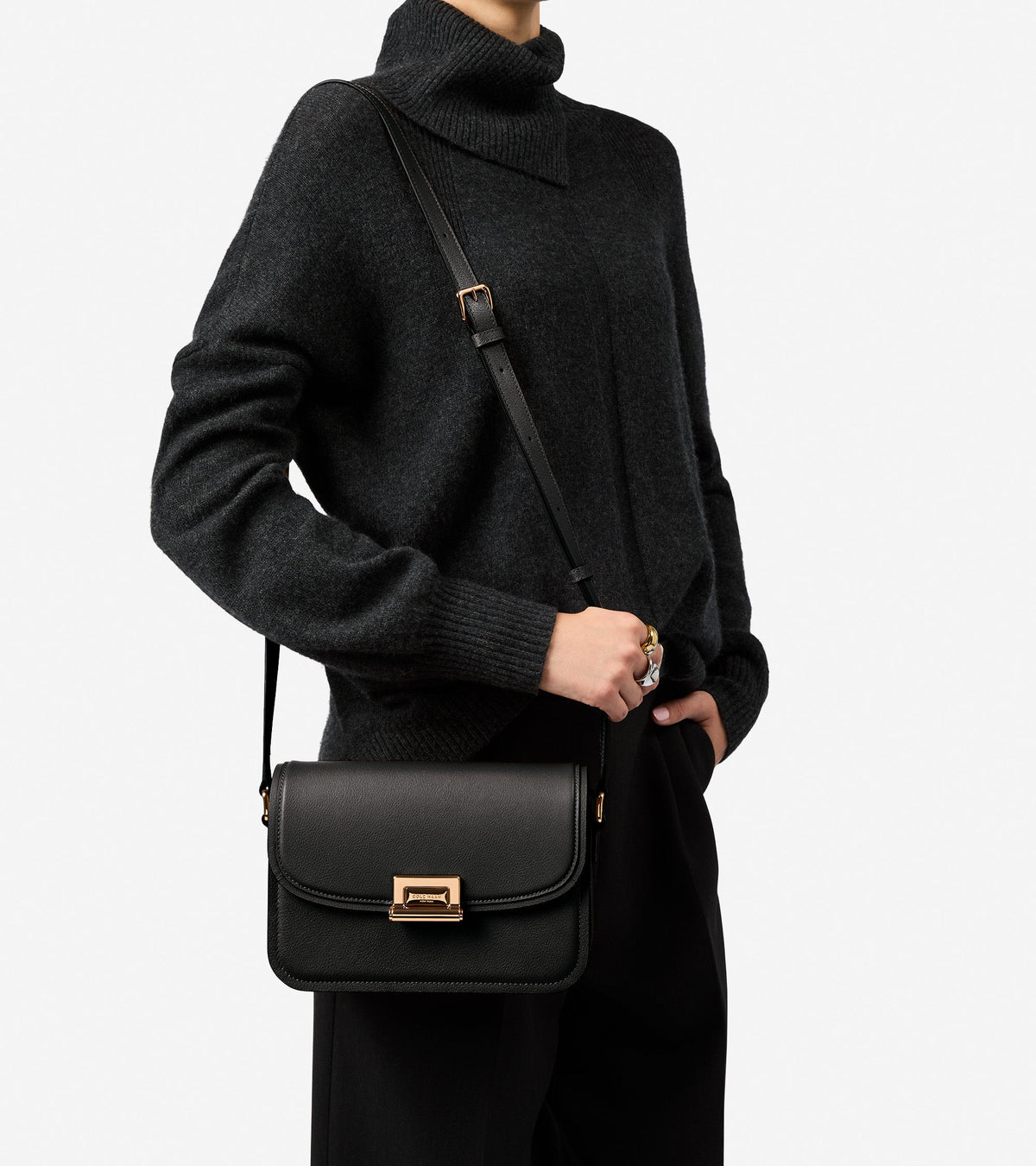 Women's Celeste Crossbody Bag in Black | Cole Haan