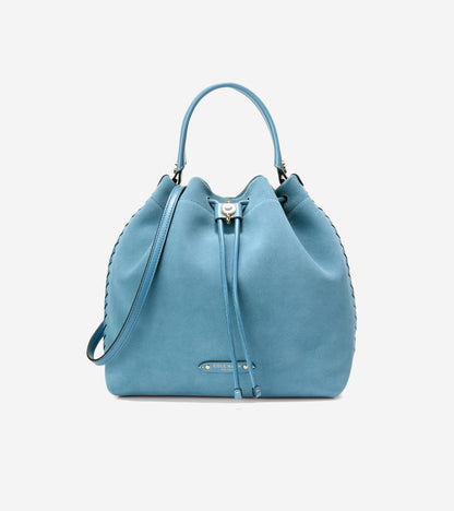 Women's Isabella Bucket Bag in Blue | Cole Haan