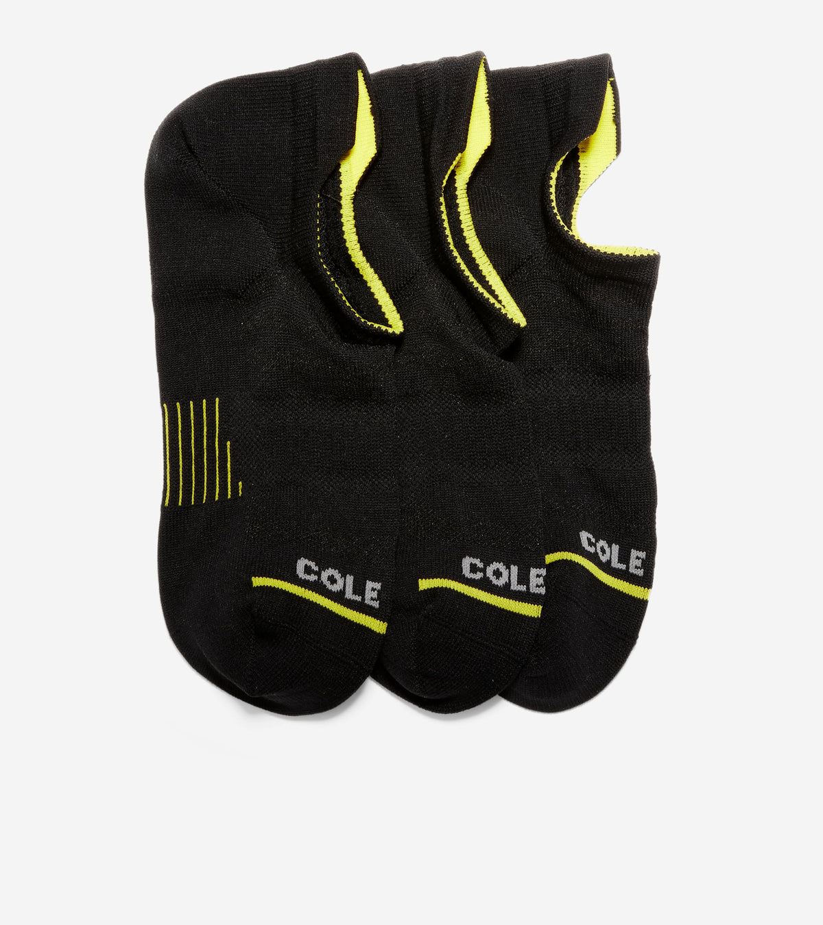 Women's ZERØGRAND 3-Pair Liner Socks in Black | Cole Haan