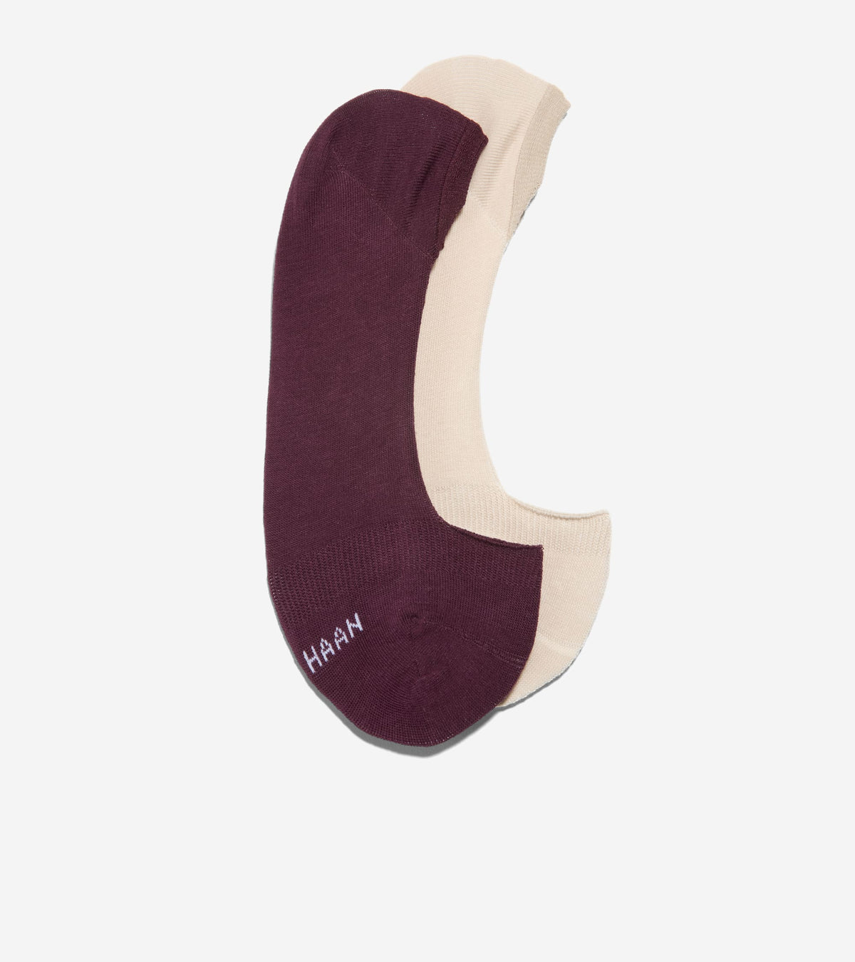 Women's 2-Pair Combed Cotton No Show Liner Socks in Red | Cole Haan