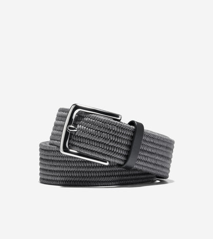 Men's 35MM Stretch Web Belt in Grey | Cole Haan
